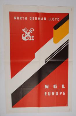 NORTH GERMAN LLOYD - Plakate & Reklame