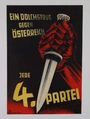 POLITIK, Konvolut (5 Stück) - Plakáty a reklama