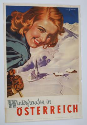 WINTERFREUDEN IN ÖSTERREICH - Posters and Advertising Art