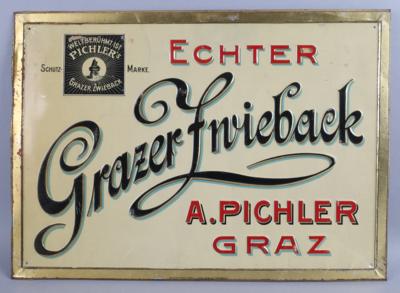 ECHTER GRAZER ZWIEBACK - Posters and Advertising Art