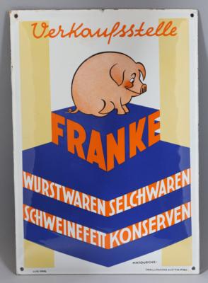 FRANKE WURSTWAREN - Plakate & Reklame