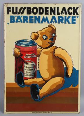FUSSBODENLACK BÄRENMARKE - Plakáty a reklama