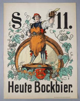 HEUTE BOCKBIER - Plakate & Reklame