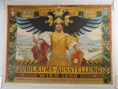 JUBILÄUMSAUSSTELLUNG WIEN 18-98 - Posters and Advertising Art