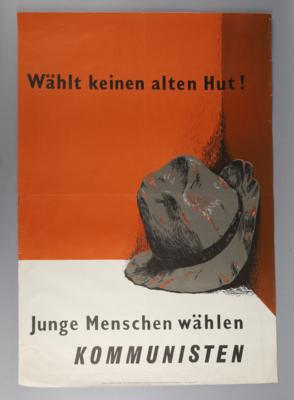 JUNGE MENSCHEN WÄHLEN KOMMUNISTEN - Posters and Advertising Art