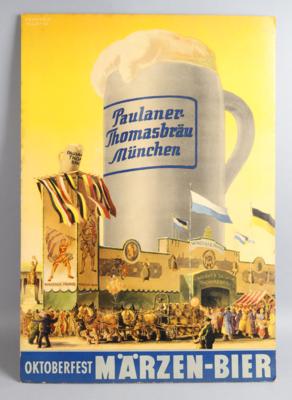 PAULANER OKTOBERFEST MÄRZEN-BIER - Plakate & Reklame