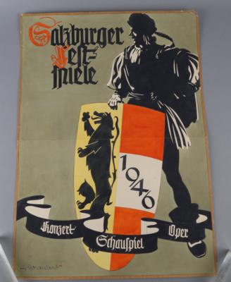 SALZBURGER FESTSPIELE 1946 - Plakáty a reklama
