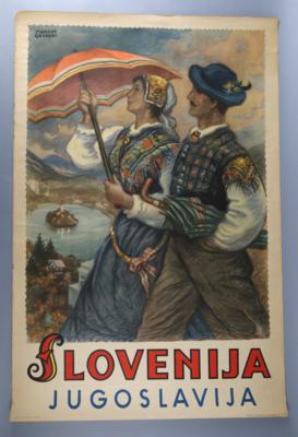 SLOVENIJA - JUGOSLAVIJA - Manifesti e insegne pubblicitarie