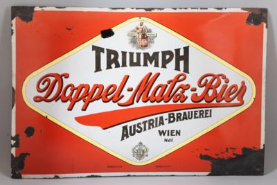 TRIUMPH DOPPEL-MALZ-BIER - Manifesti e insegne pubblicitarie
