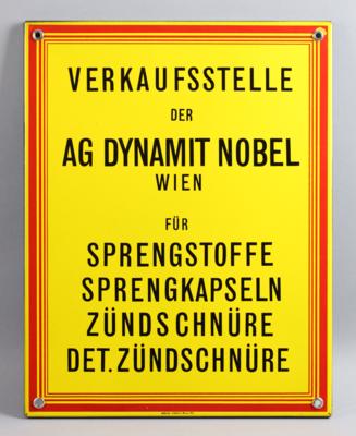 VERKAUFSSTELLE der AG DYNAMIT NOBEL WIEN - Posters and Advertising Art