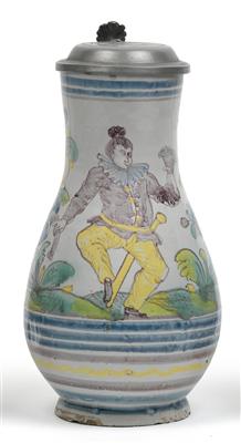 Pear-shaped jug, - Starožitnosti