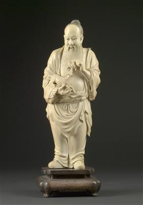 Chinese statuette, - Antiquariato - orologi, metalli lavorati, asiatica, ceramica faentinas, arte popolare, sculture