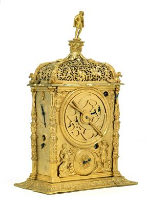 A Historism Period galvano-plastic table clock - Antiquariato - orologi, metalli lavorati, asiatica, ceramica faentinas, arte popolare, sculture