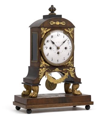 An Empire commode clock - Antiques: Clocks, Metalwork, Asiatica, Faience, Folk art, Sculptures