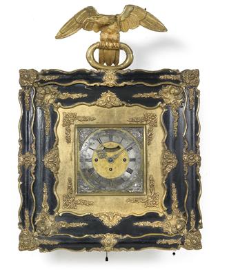 An Early frame clock with musical mechanism "Anton Weber fecit Puda" - Starožitnosti