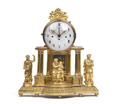 A large Josephinian Period commode clock "Franz Paul Vogel, in Gros Karoly" - Starožitnosti