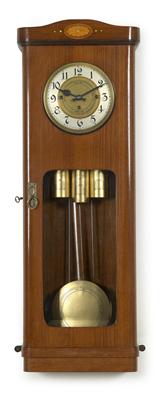 An art nouveau wall pendulum clock - Antiquariato - orologi, metalli lavorati, asiatica, ceramica faentinas, arte popolare, sculture