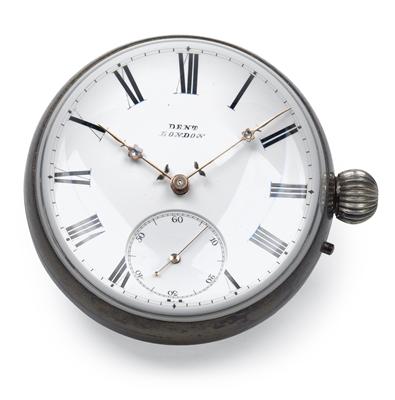 Kugeluhr mit Chronometerhemmung "Dent London" - Antiquitäten - Uhren, Metallarbeiten, Asiatika, Fayencen, Volkskunst, Skulpturen