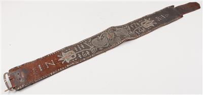 Tin belt, - Antiquariato - orologi, metalli lavorati, asiatica, ceramica faentinas, arte popolare, sculture