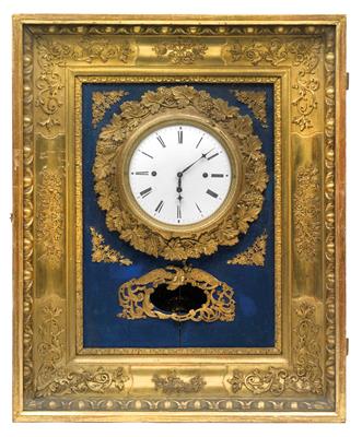 A Biedermeier frame clock - Antiquariato - orologi, sculture, maioliche, arte popolare