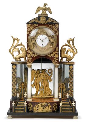 An Empire Period commode clock "Jacquemart" - Starožitnosti