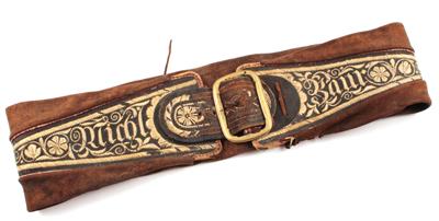 A quill belt, - Antiquariato - orologi, sculture, maioliche, arte popolare