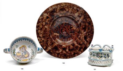 A "Godenschale" bowl, - Antiquariato - orologi, sculture, maioliche, arte popolare