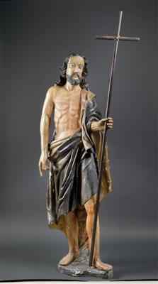 St. John the Baptist, - Antiquariato - orologi, sculture, maioliche, arte popolare