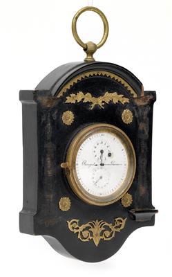 A small neoclassical wall clock - Antiques: Clocks, Sculpture, Faience, Folk Art