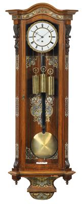 A Historism Period wall pendulum clock - Clocks, Metalwork, Faience, Folk Art, Sculptures +Antique Scientific Instruments and Globes