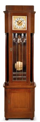 An art nouveau long-case clock - Starožitnosti  +Historické vědecké přístroje a globusy