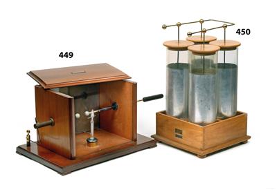 A c. 1910 electrostatic Device - Clocks, Metalwork, Faience, Folk Art, Sculptures +Antique Scientific Instruments and Globes