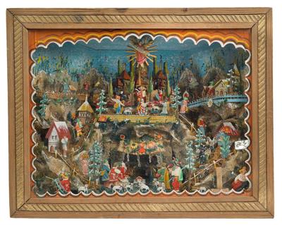 A box manger "Grulich" - Orologi, metalli lavorati, arte popolare e ceramica faentina, sculture  +Strumenti scientifici e globi d'epoca