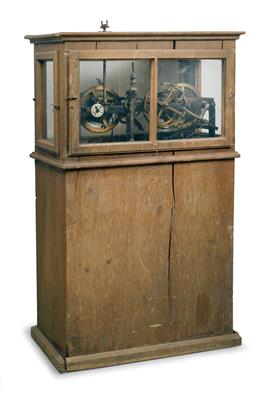 A small tower clock - Clocks, Metalwork, Faience, Folk Art, Sculptures +Antique Scientific Instruments and Globes