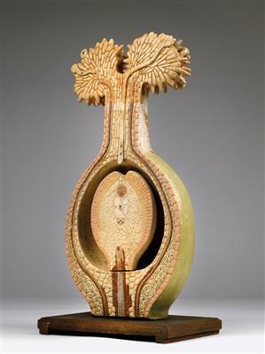 A c. 1920 botanical anatomical Model - Orologi, metalli lavorati, arte popolare e ceramica faentina, sculture  +Strumenti scientifici e globi d'epoca