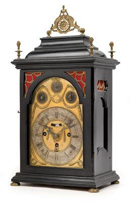 A Baroque bracket clock from Styria, - Starožitnosti  +Historické vědecké přístroje a globusy