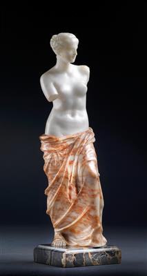 Venus of Milo, - Orologi, metalli lavorati, arte popolare e ceramica faentina, sculture  +Strumenti scientifici e globi d'epoca