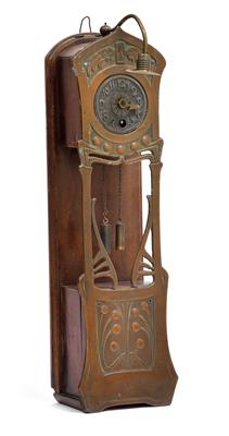 An art nouveau miniature longcase clock - Antiquariato - orologi, sculture, maioliche, arte popolare