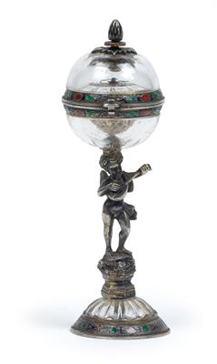 A Historism Period miniature table clock from Vienna. - Antiquariato - orologi, sculture, maioliche, arte popolare