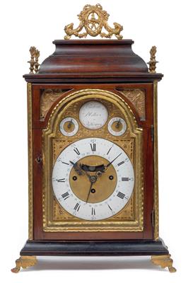 A Baroque bracket clock - Antiques: Clocks, Sculpture, Faience, Folk Art, Vintage