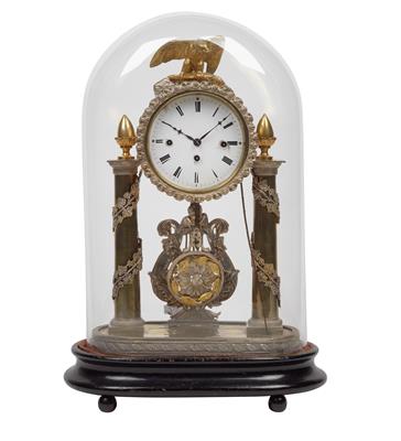 A Biedermeier anniversary clock - Starožitnosti