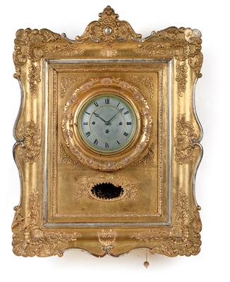 A Biedermeier frame clock - Starožitnosti