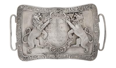 A Jewish belt buckle, - Antiquariato - orologi, sculture, maioliche, arte popolare