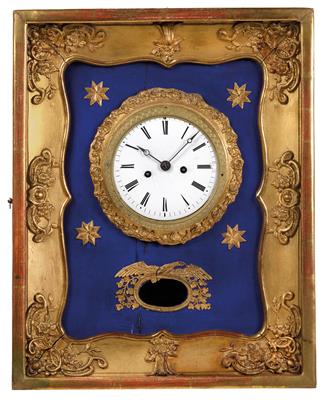 A small Biedermeier frame clock - Starožitnosti