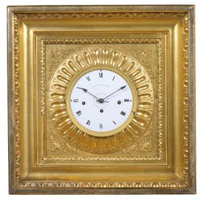 A small Biedermeier frame clock - Starožitnosti