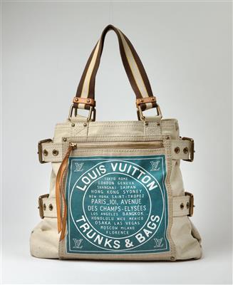 LOUIS VUITTON, a Globe Shopper Cabas MM handbag. - Bukowskis