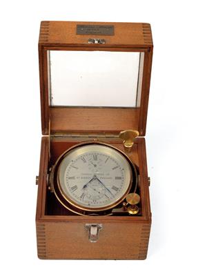 Marine Chronometer "Thomas Mercer" - Uhren, Judaika, Metallarbeiten, Vintage, Fayencen, Skulpturen, Volkskunst