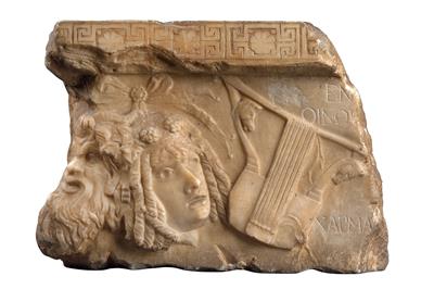 A marble frieze, - Antiquariato - orologi, sculture, maioliche, arte popolare