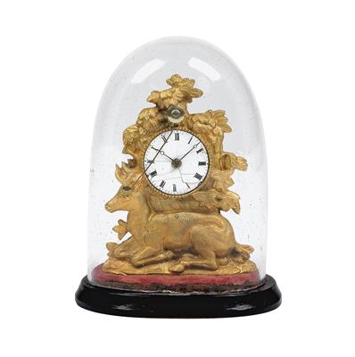 A miniature zappler clock - Antiques: Clocks, Sculpture, Faience, Folk Art, Vintage