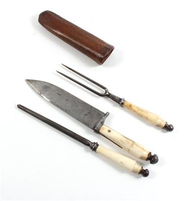 Heavy hunting cutlery, - Starožitnosti